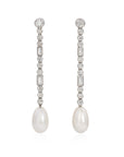 Art Deco Saltwater Natural Pearl Earring