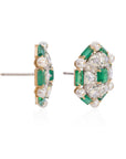 Emerald Pearl Earrings