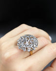 Diamond Cluster Ring