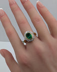 Emerald 14K Gold Ring