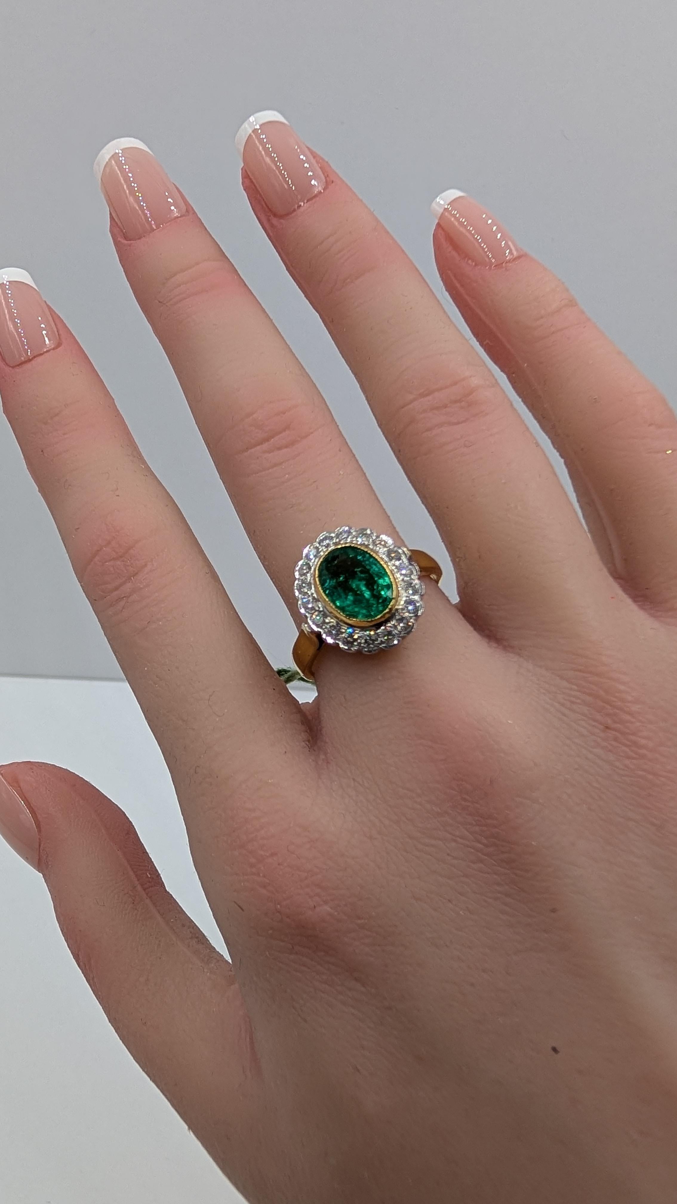Emerald 14K Gold Ring