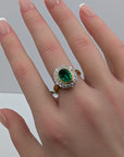 Emerald 14K Gold Ring