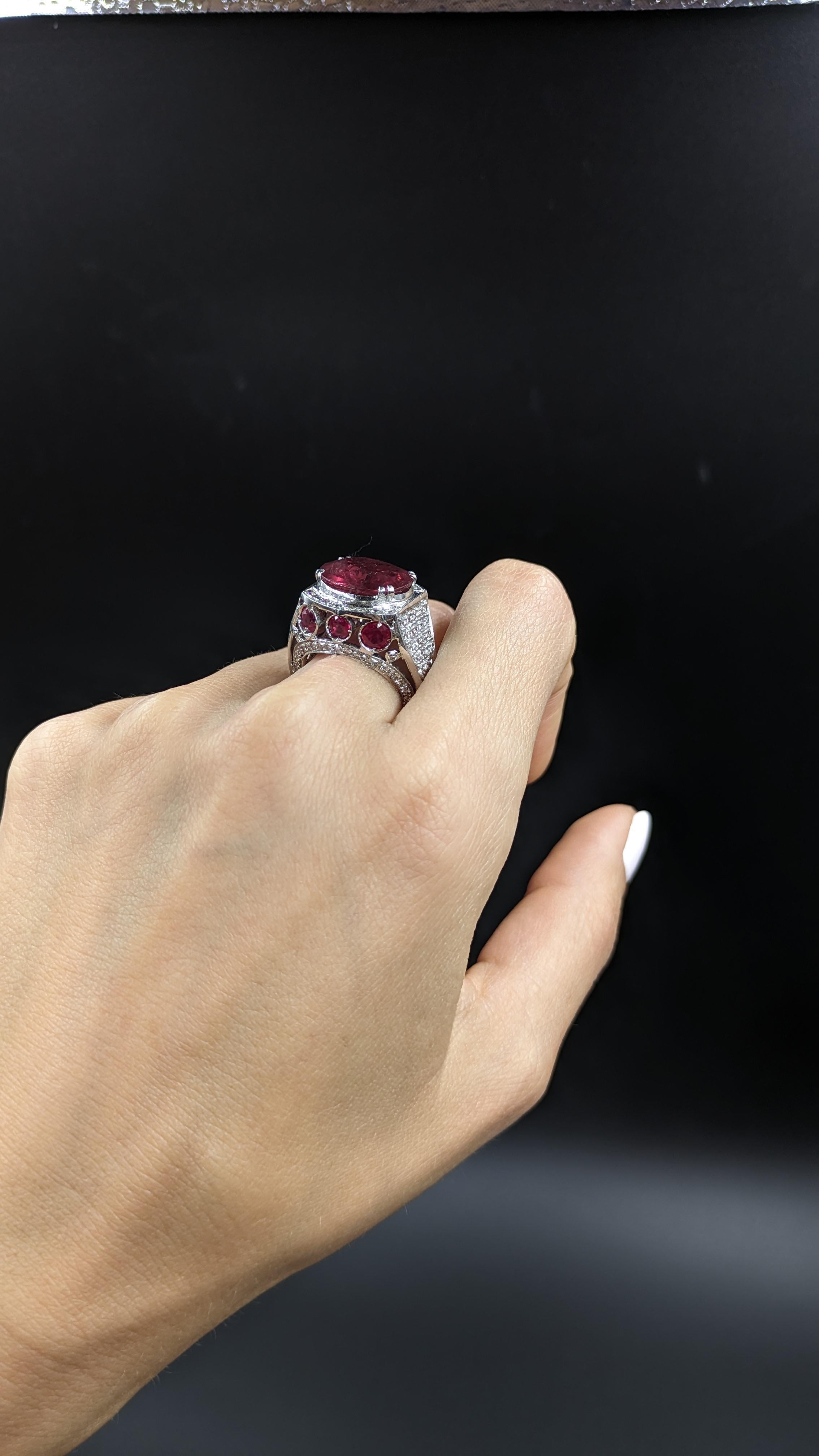 Ruby and Diamond Ring
