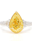 Fancy Yellow Diamond Ring