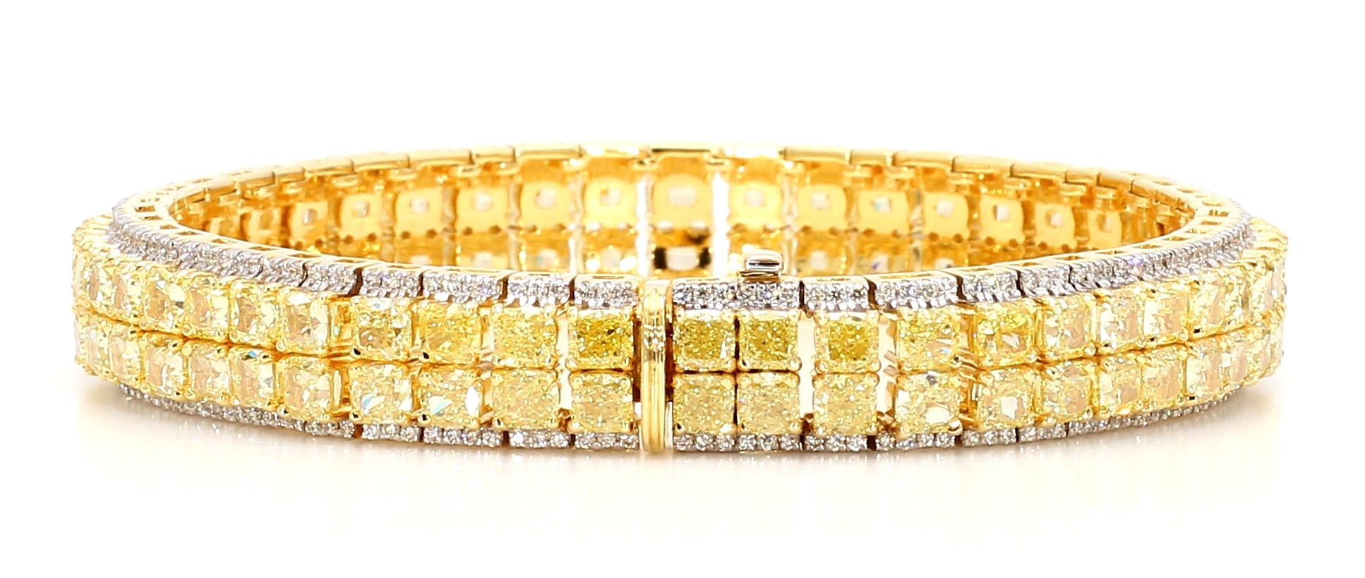 Modern Fancy Yellow Bracelet