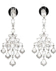 6.90 Carat Diamond Drop Earrings