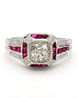Diamond and Ruby Ring