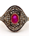 Ruby and Diamond Ring