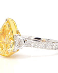 Fancy Yellow Diamond Ring
