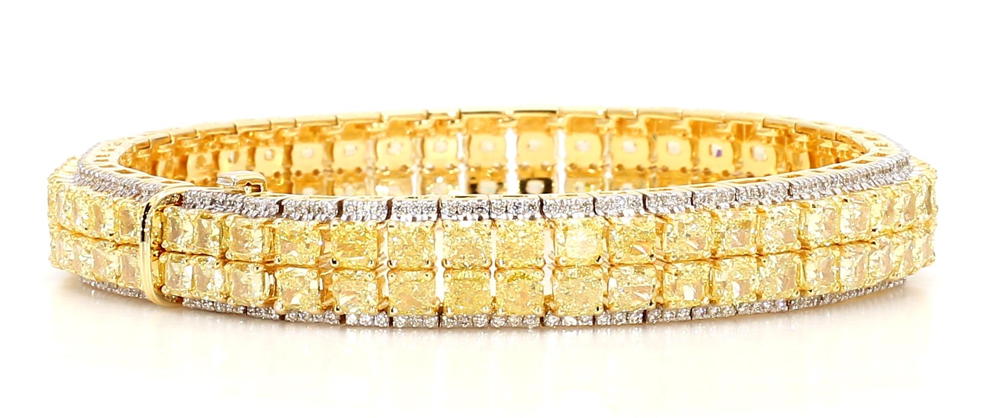 Modern Fancy Yellow Bracelet