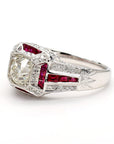 Diamond and Ruby Ring