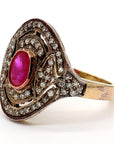 Ruby and Diamond Ring