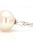 Natural Pearl Art Deco Ring