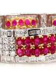 Ruby Diamond Bracelet