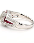 Diamond and Ruby Ring