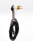 Onyx Deco Style Earrings[no photos]