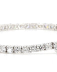 Diamond Tennis 18K Gold Bracelet
