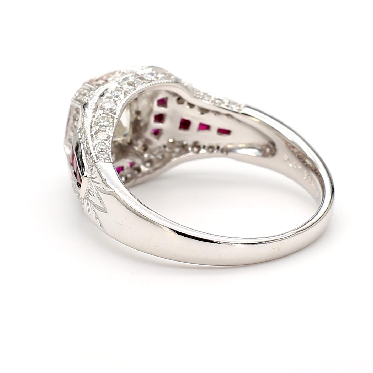 Diamond and Ruby Ring