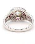 Diamond and Ruby Ring