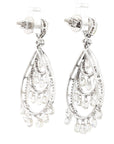 Briolette Drop Diamond Earrings