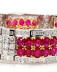 Ruby Diamond Bracelet