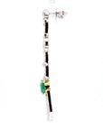 Emerald Diamond Earrings