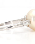 Natural Pearl Art Deco Ring