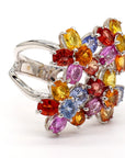 Multicolor Sapphire Ring