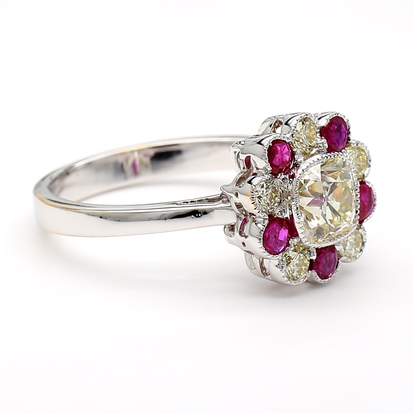 Ruby and Diamond Ring