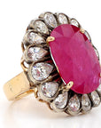 Ruby Diamond Ring