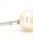 Natural Pearl Art Deco Ring