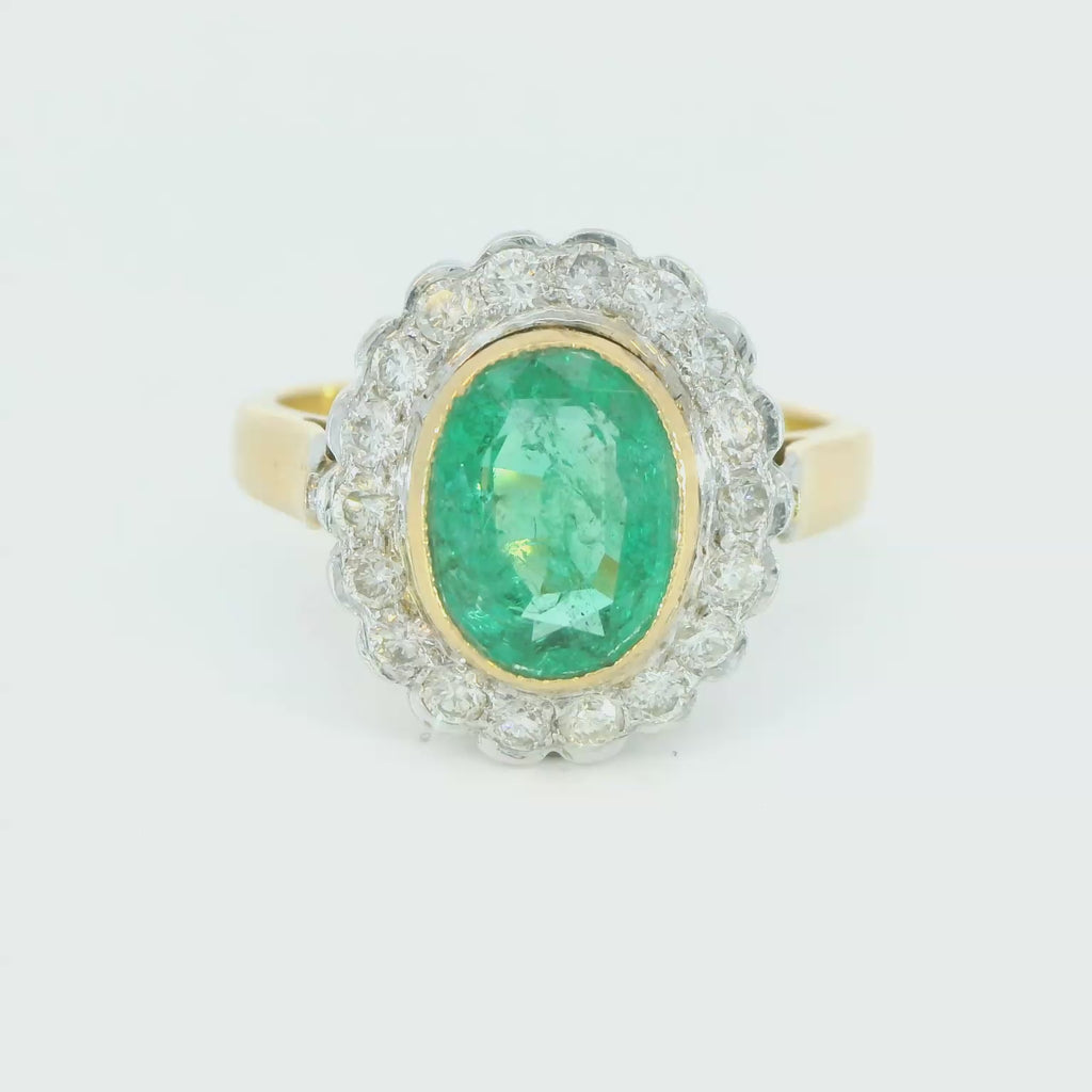 Emerald 14K Gold Ring
