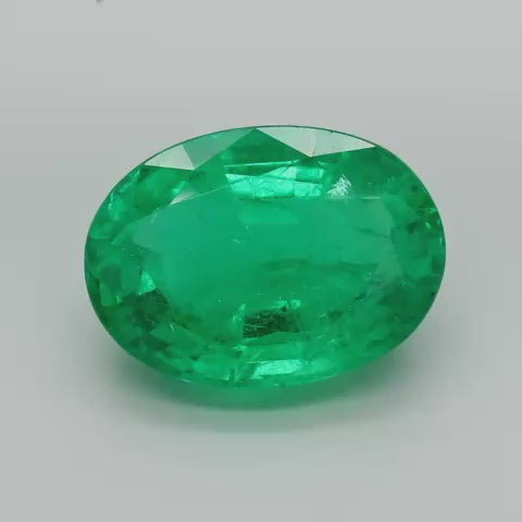 10.98 Carat Green Emerald Zambia Minor