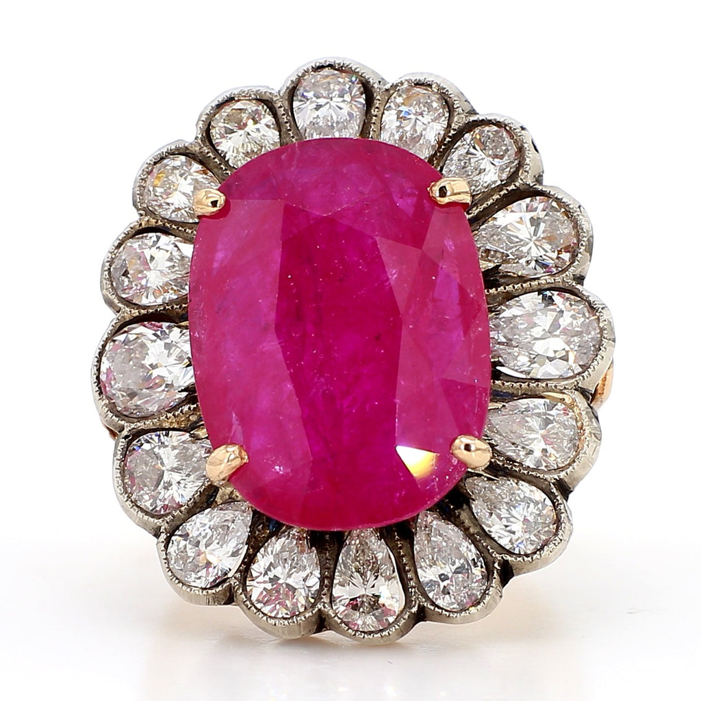 Ruby Diamond Ring