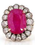 Ruby Diamond Ring