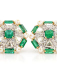 Emerald Pearl Earrings