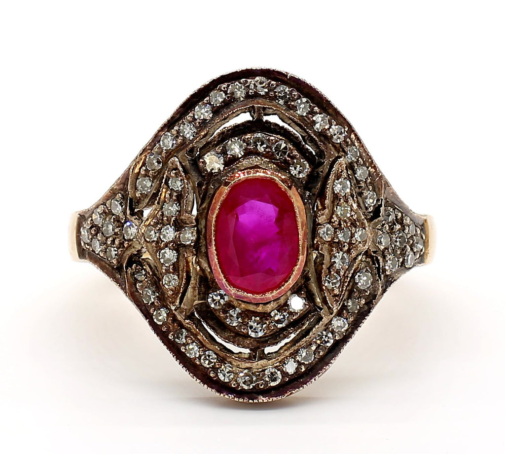 Ruby and Diamond Ring