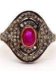 Ruby and Diamond Ring