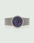 Audemars Piguet White Gold Watch with Fire Opal scent Dial