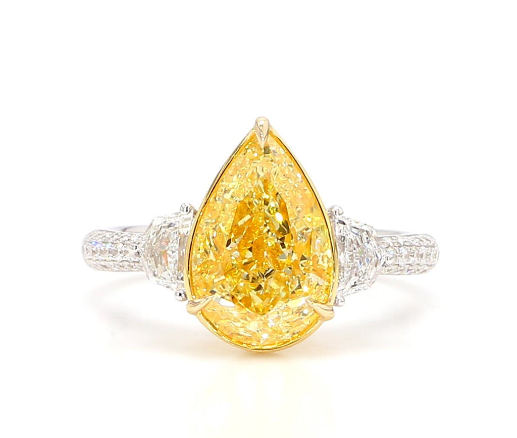 Fancy Yellow Diamond Ring