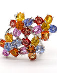 Multicolor Sapphire Ring
