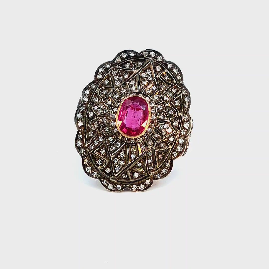 Antique Ruby Ring