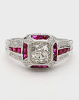 Diamond and Ruby Ring