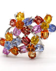 Multicolor Sapphire Ring