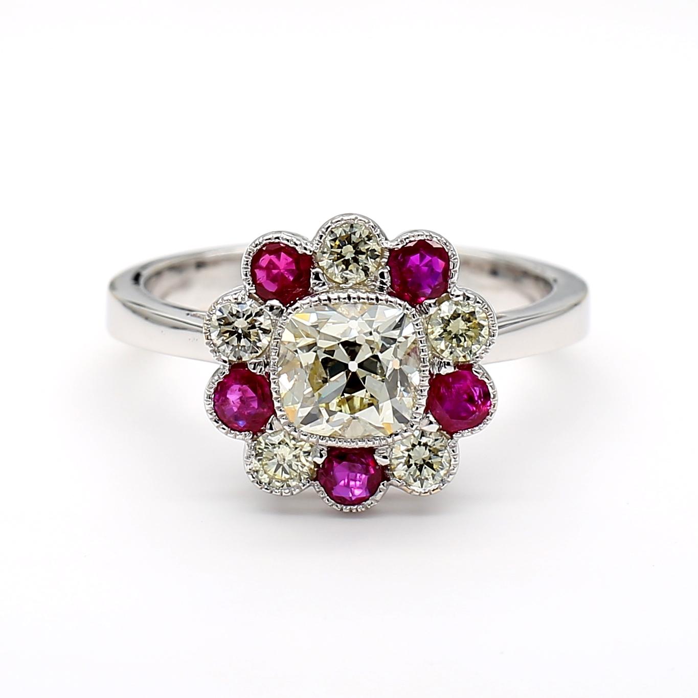 Ruby and Diamond Ring