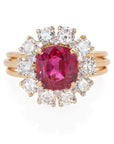 3.29 Unheated Natural Burmese Ruby Ring