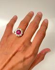 3.29 Unheated Natural Burmese Ruby Ring