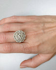 HoneyComb Cluster Ring