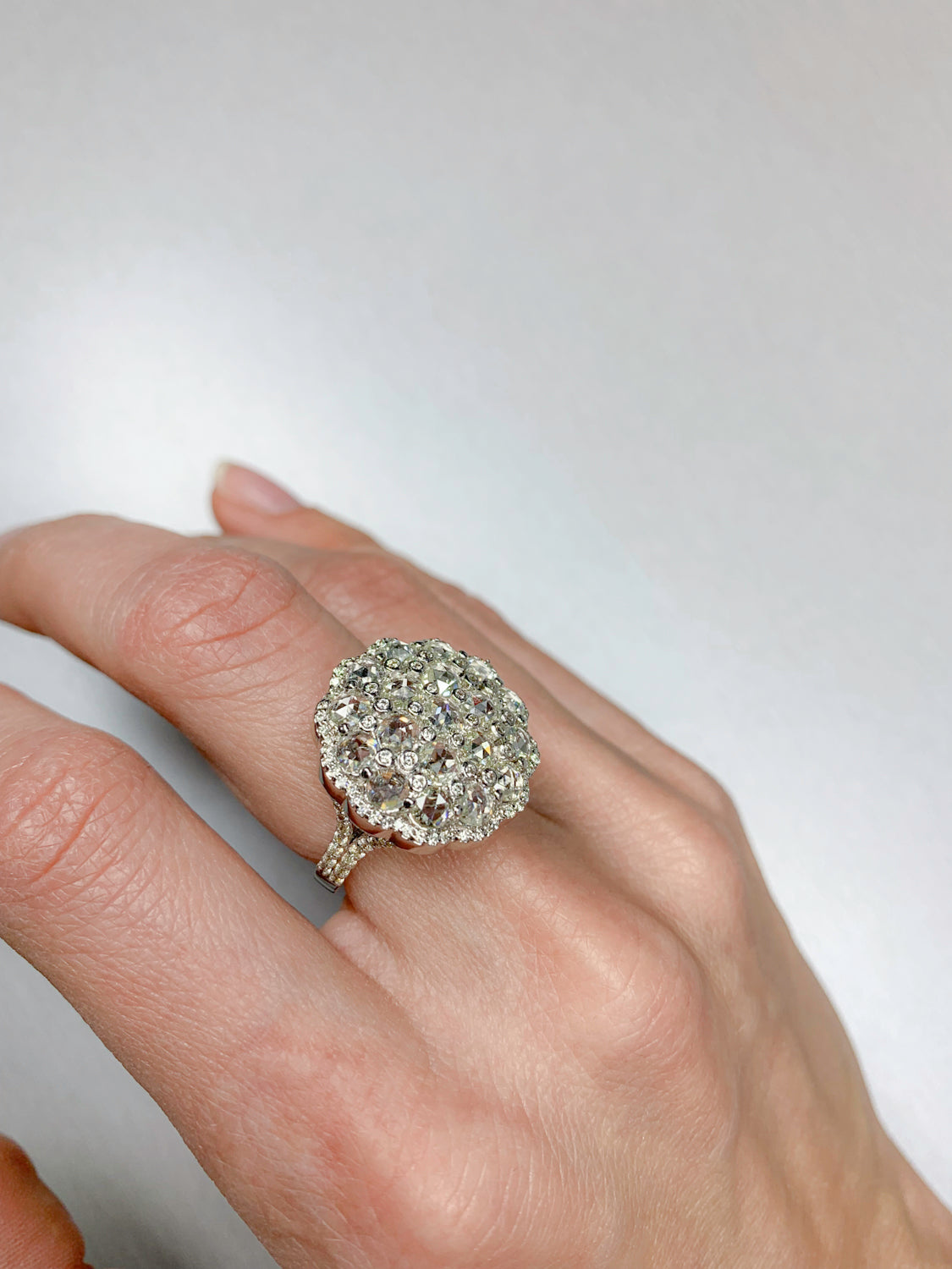 HoneyComb Cluster Ring