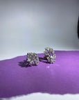 5.00 Carat Diamond Climber Earring 2.00 Carat Centers